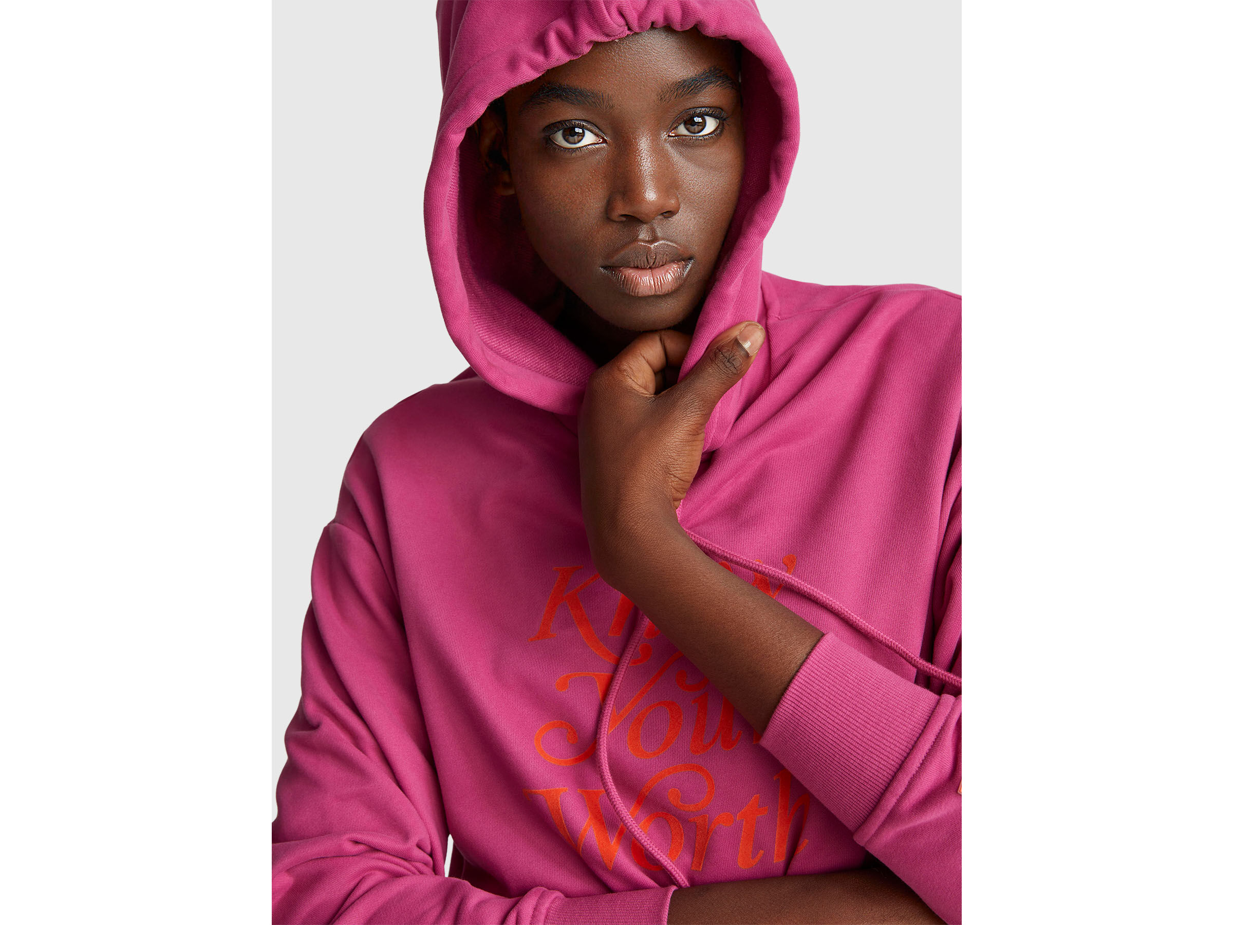 SWEATER W/HOOD Mujer image number 4